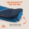 Kelty Sleeping-Bags Kelty Mistral Synthetic Camping Sleeping Bag(Dark Blue / Pageant Blue)