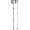 LEKI Cressida FX Carbon Collapsible Lightweight Walking Poles for Trekking & Hiking(Brown-Lightblue-Metallic)