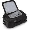 Osprey Transporter 40L Wheeled Travel Duffel Bag, Venturi Blue(Black)