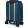 Osprey Transporter Hybrid Carry On Luggage, 4 Spinner Wheels, 22″/36L, Black(Venturi Blue)