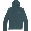Outdoor Research Men’s Echo Hoodie – Lightweight UPF 15 Sun Shirt, Moisture-Wicking, Odor Control, Breathable(Douglas Fir)