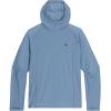 Outdoor Research Men’s Echo Hoodie – Lightweight UPF 15 Sun Shirt, Moisture-Wicking, Odor Control, Breathable(Olympic)