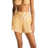 Vitamin A Women’s Swimwear The Getaway Short Swimsuit Cover Up(Creamsicle)