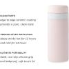 W&P Porter Insulated Water Bottle, 20oz Lavender, Vacuum Insulated Stainless Steel with Ceramic Coating, Leak Proof, Dishwasher Safe(Blush)