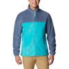 Columbia Steens Mountain 2.0 Full Zip Fleece Jacket(Dark Mountain/Bright Aqua)