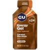 GU Energy Original Sports Nutrition Energy Gel, Strawberry Banana, 24 Count Box(Caramel Macchiato)