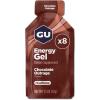 GU Energy Original Sports Nutrition Energy Gel, Strawberry Banana, 24 Count Box(Chocolate Outrage)