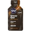 GU Energy Original Sports Nutrition Energy Gel, Strawberry Banana, 24 Count Box(Espresso Love)