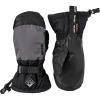 Hestra Gauntlet CZone Junior Mitt (Youth 4-13yrs) | Waterproof, Insulated Kids Snow Mittens for Winter, Skiing & Playing in The Snow(Grey/Black)