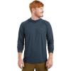 Outdoor Research Men’s Echo Hoodie – Lightweight UPF 15 Sun Shirt, Moisture-Wicking, Odor Control, Breathable(Naval Blue)