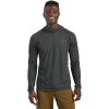 Outdoor Research Men’s Echo Hoodie – Lightweight UPF 15 Sun Shirt, Moisture-Wicking, Odor Control, Breathable(Storm)