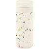 W&P Porter Insulated Water Bottle, 20oz Lavender, Vacuum Insulated Stainless Steel with Ceramic Coating, Leak Proof, Dishwasher Safe(Terrazzo Cream)