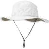 Women’s Solar Roller Sun Hat(White/Khaki)