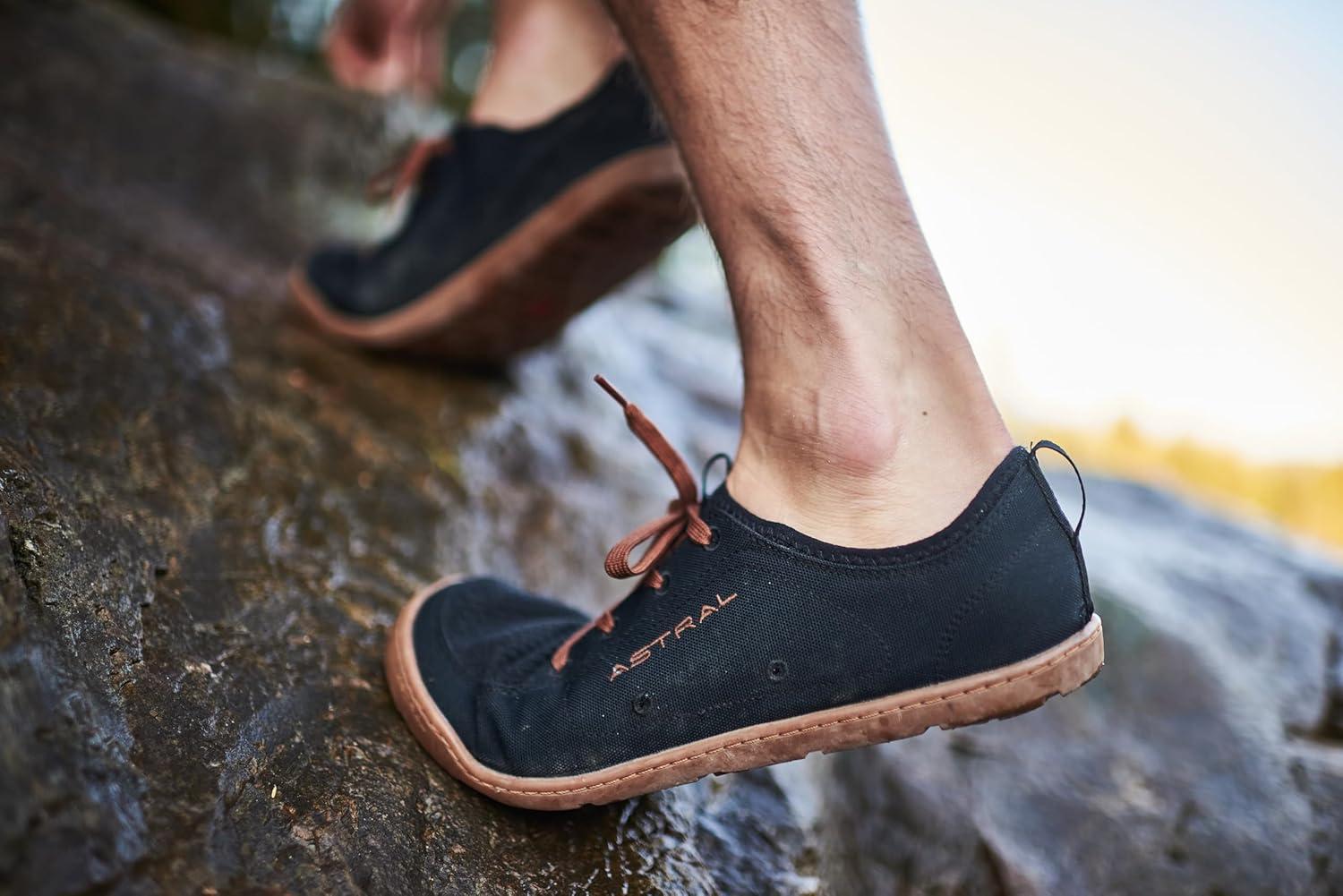 imageAstral Mens Loyak Shoes Barefoot QuickDrying Minimalist Sneaker for Casual Wear Water Sports Travel ampamp HikingNavy Brown