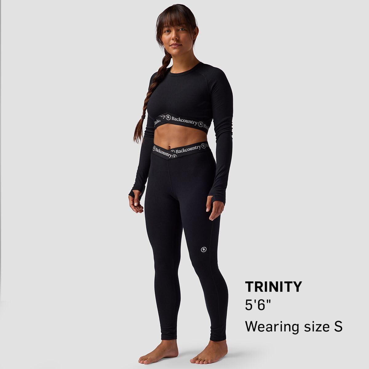 imageBackcountry Cedars RWS Merino LtWt Baselayer VWaist Bottom WomensBlack