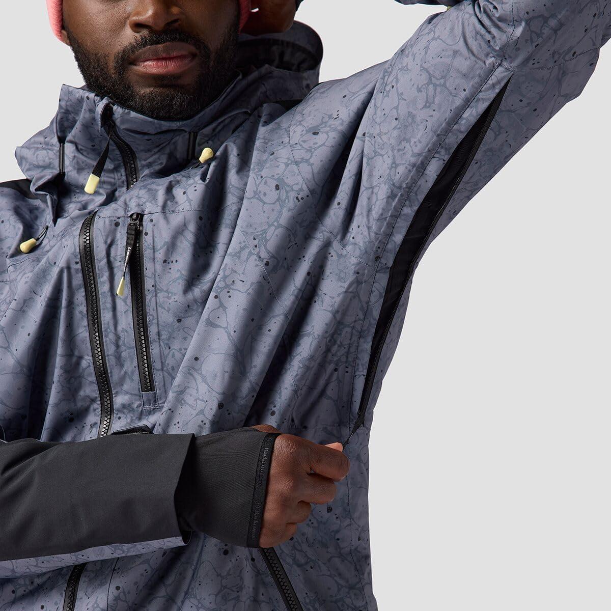 imageBackcountry CrestCruiser Insulated Jacket MensTurbulence Zastrugi Print