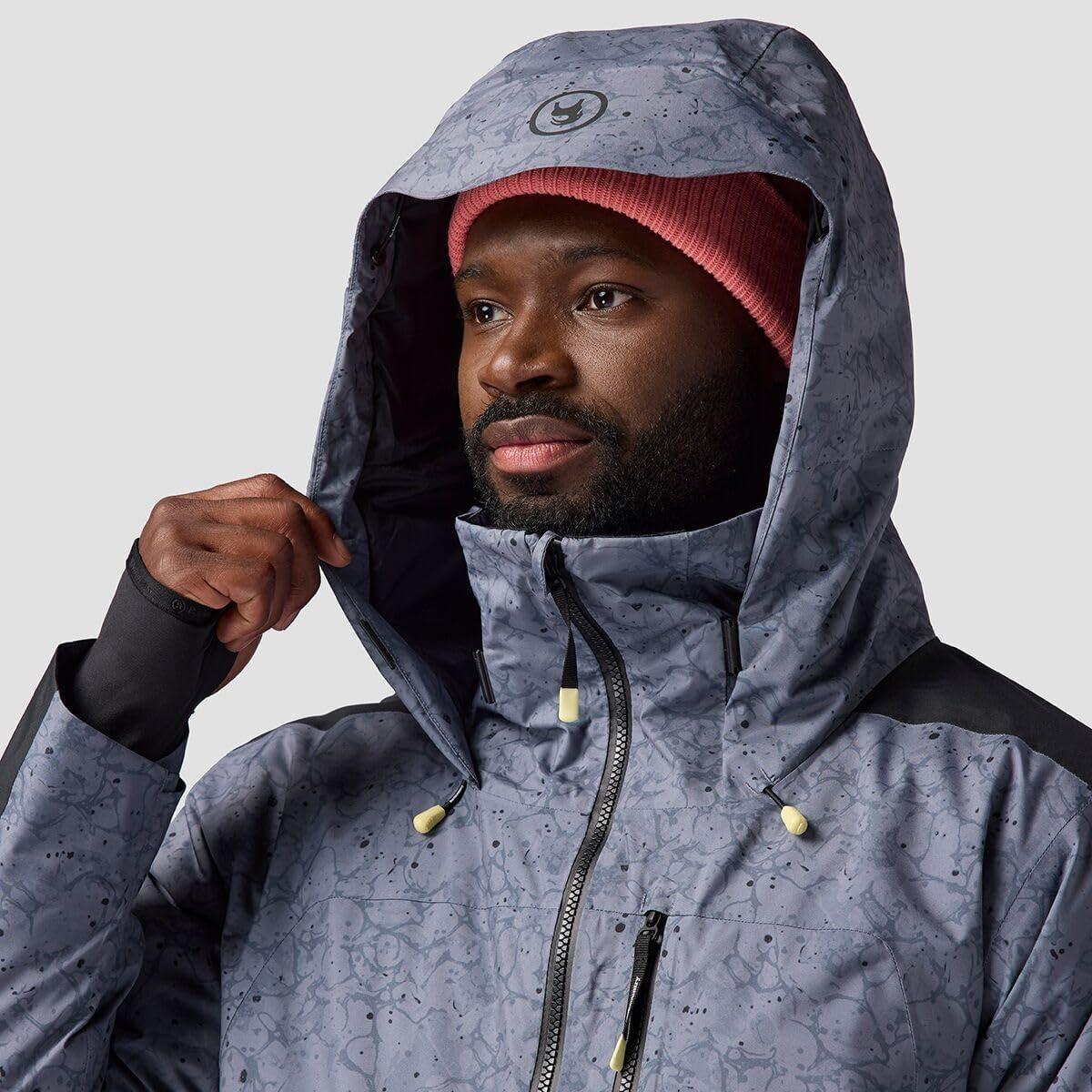 imageBackcountry CrestCruiser Insulated Jacket MensTurbulence Zastrugi Print