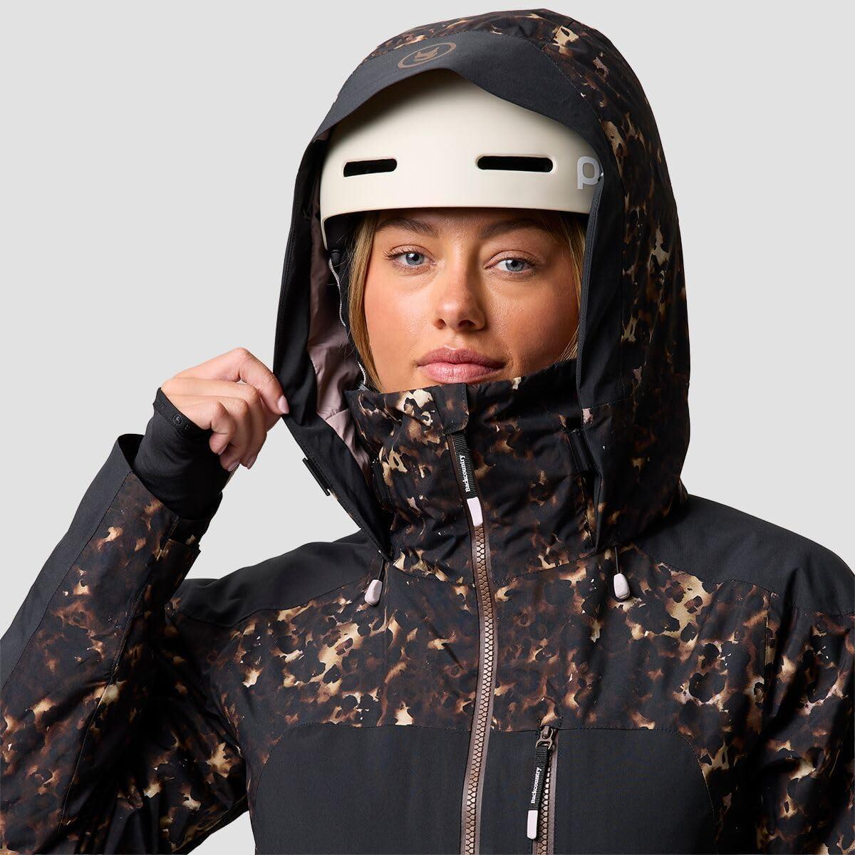 imageBackcountry CrestCruiser Insulated Jacket WomensLeoportoise PrintBlack