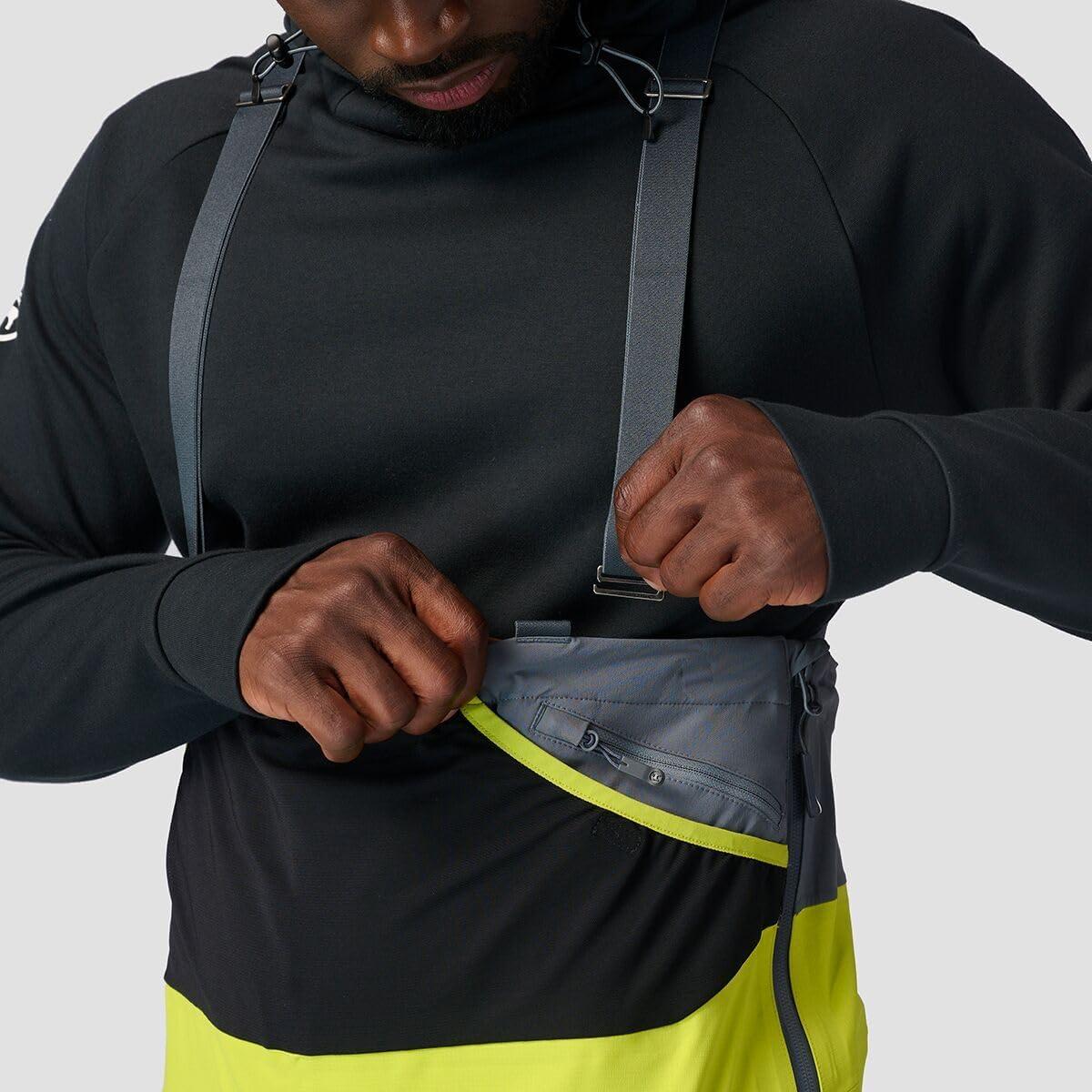 imageBackcountry GORETEX WINDSTOPPER Hybrid Touring Bib Pant MensLime Punch