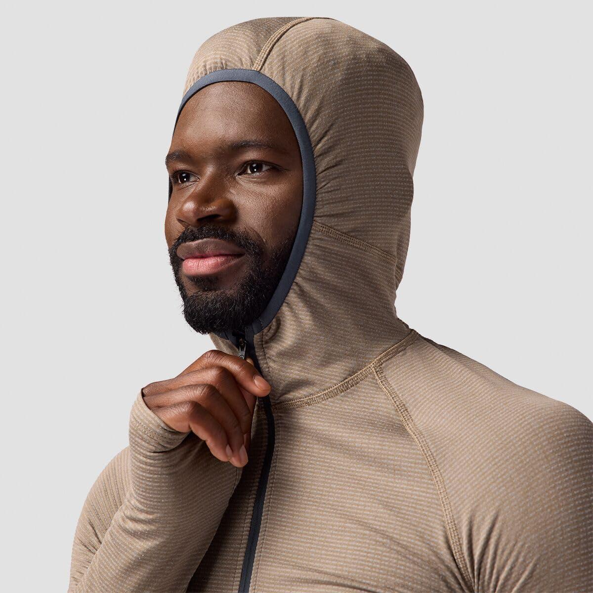 imageBackcountry Pines Microgrid UltraLt Baselayer 12Zip Scuba Top MensFallen Rock