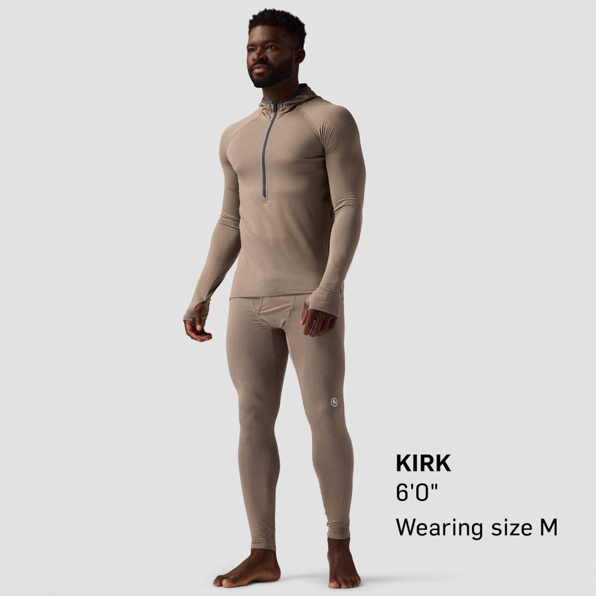 imageBackcountry Pines Microgrid UltraLt Baselayer 12Zip Scuba Top MensFallen Rock