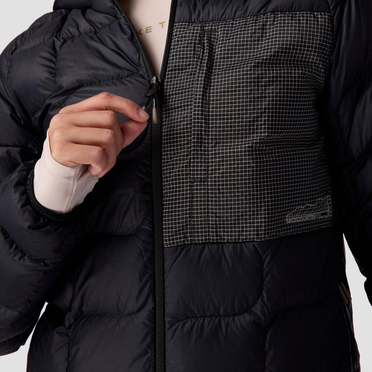 imageBackcountry Waas ALLIED Down Hooded Jacket WomensBlack