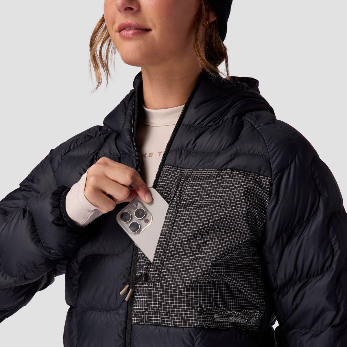 imageBackcountry Waas ALLIED Down Hooded Jacket WomensBlack