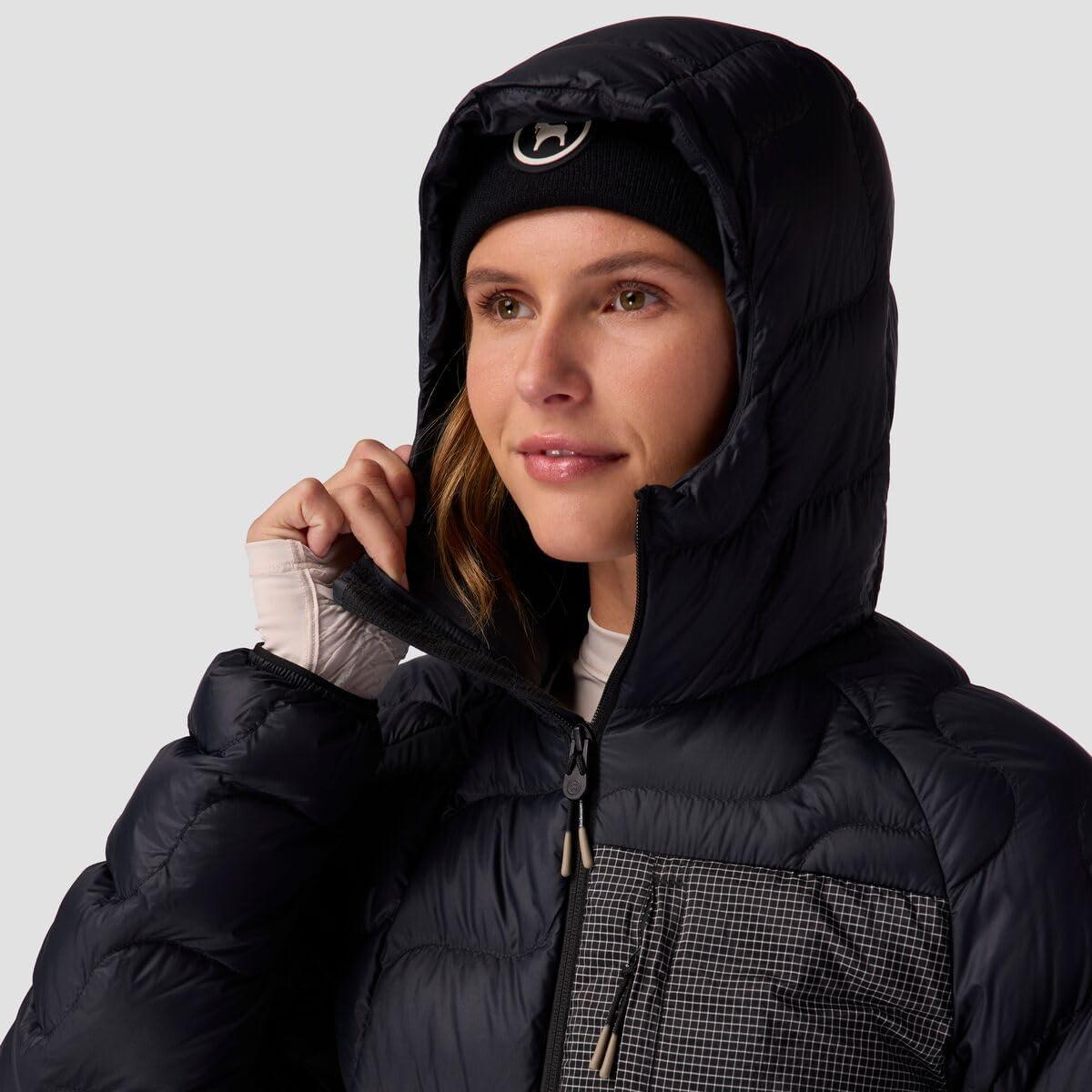 imageBackcountry Waas ALLIED Down Hooded Jacket WomensBlack