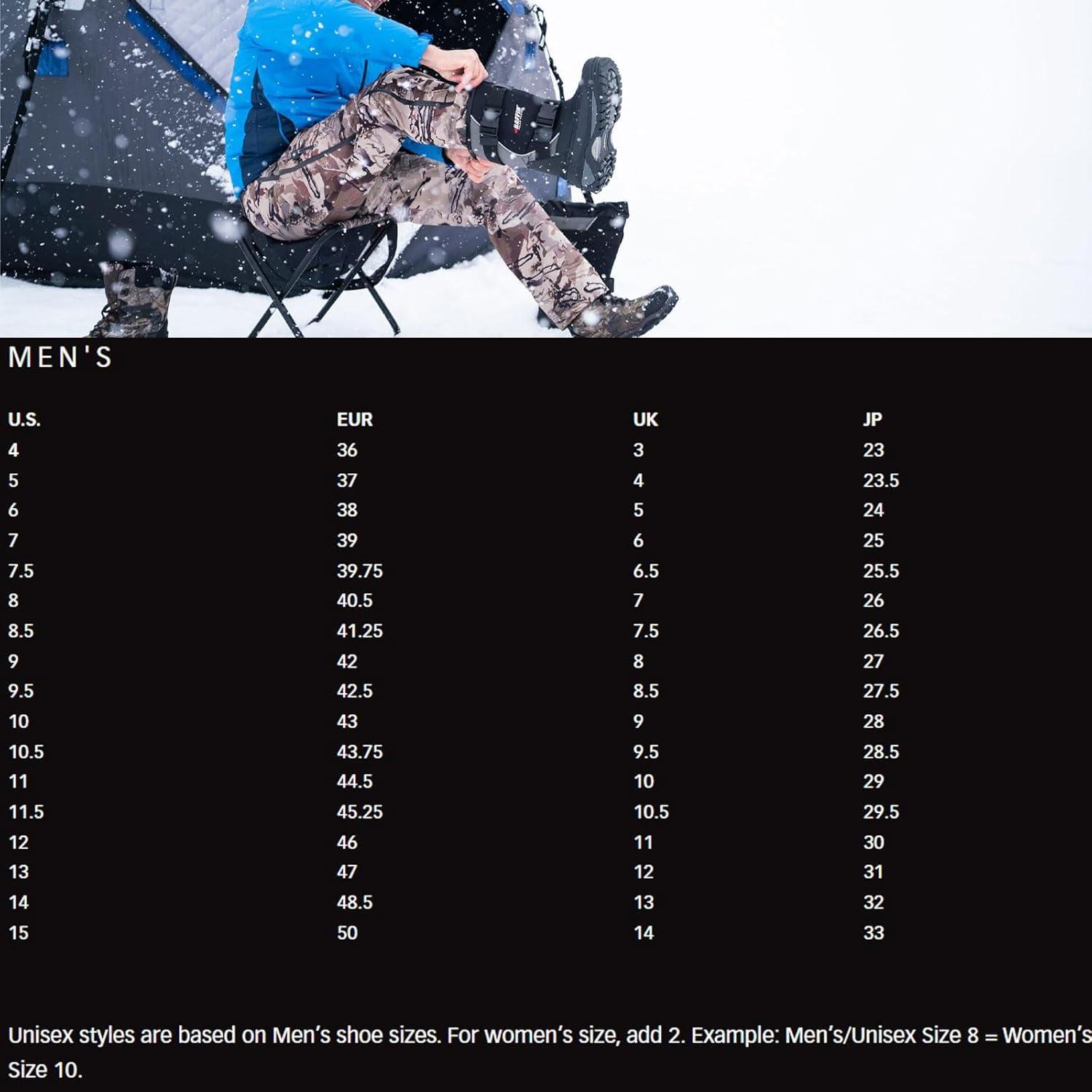 imageBaffin Wolf Mens Snow Boots for Winter ConditionsBlackPewter