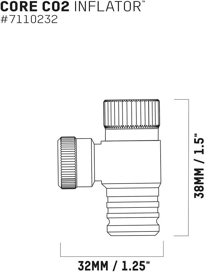 imageBlackburn CO2 ThreadOn Bike InflatorMetallic Silver