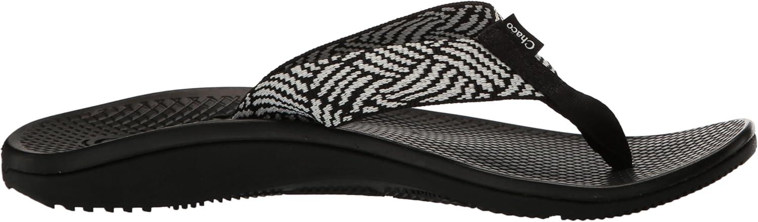 imageChaco Womens Outdoor SandalEverley Black White 2024 New