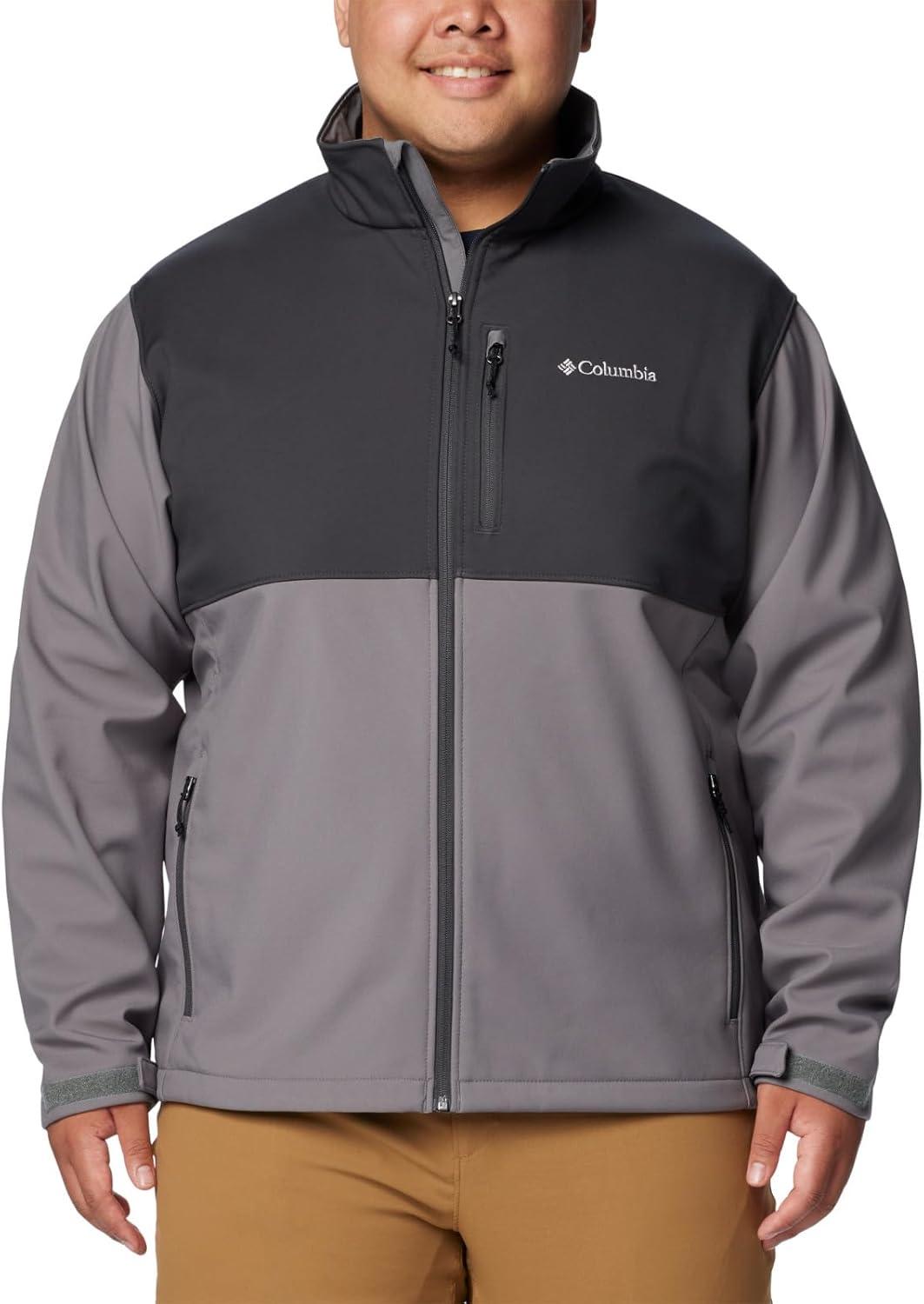 imageColumbia Mens Ascender Softshell JacketCity GreyShark