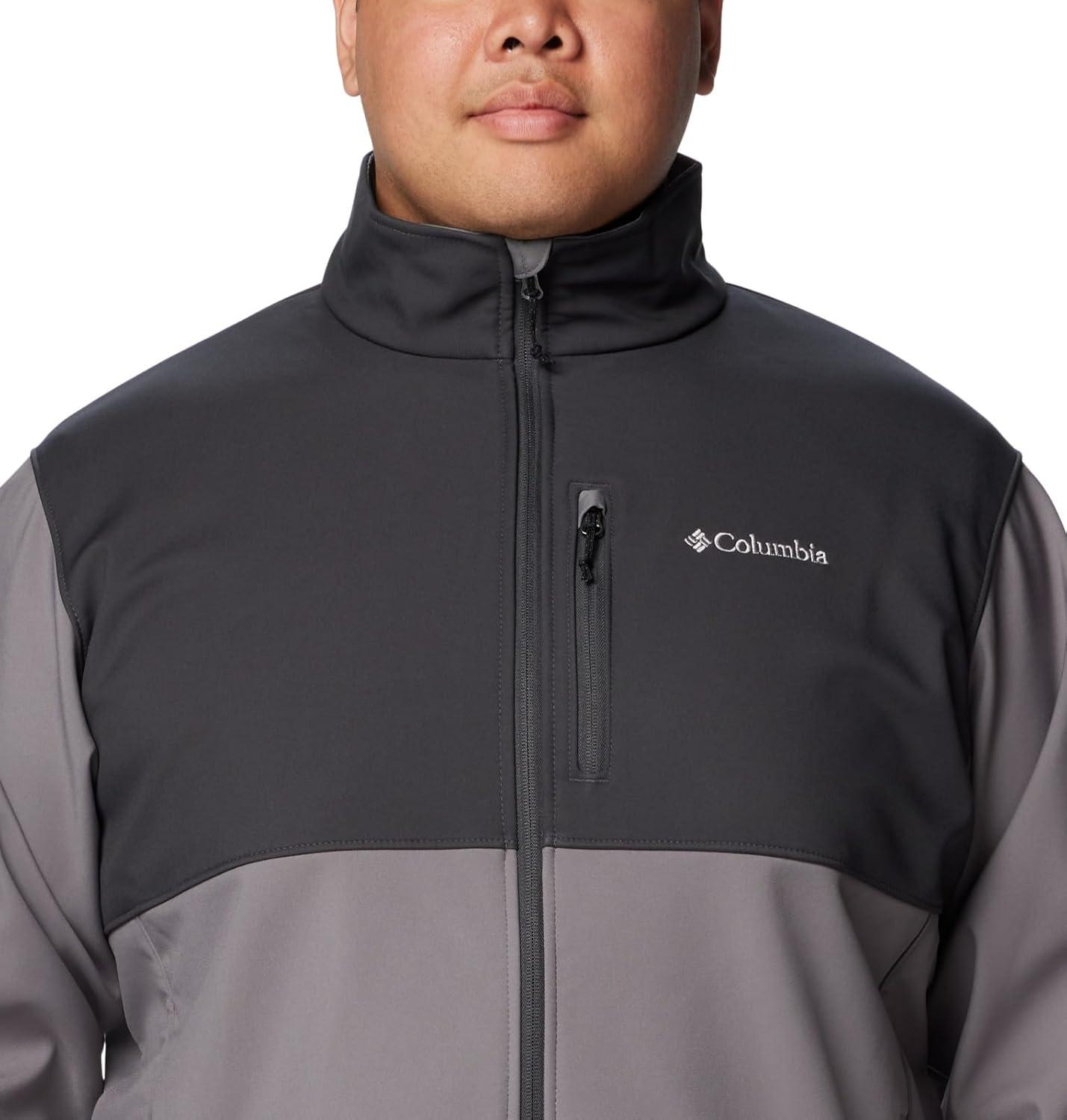 imageColumbia Mens Ascender Softshell JacketCity GreyShark