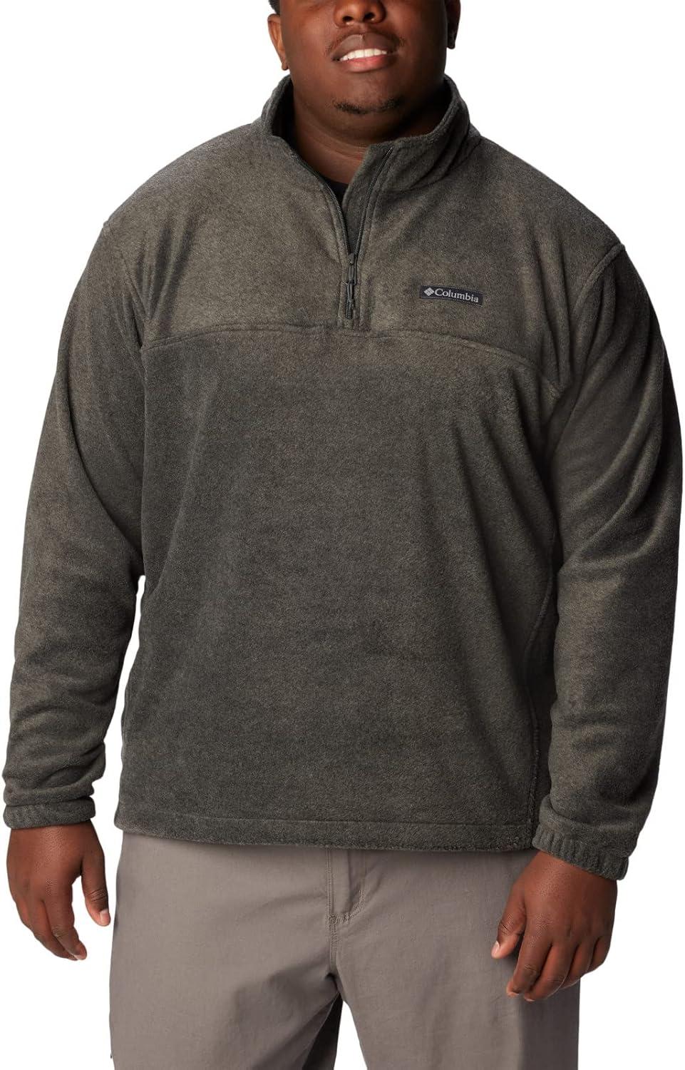 imageColumbia Mens Steens Mountain Half Zip FleeceCharcoal Heather