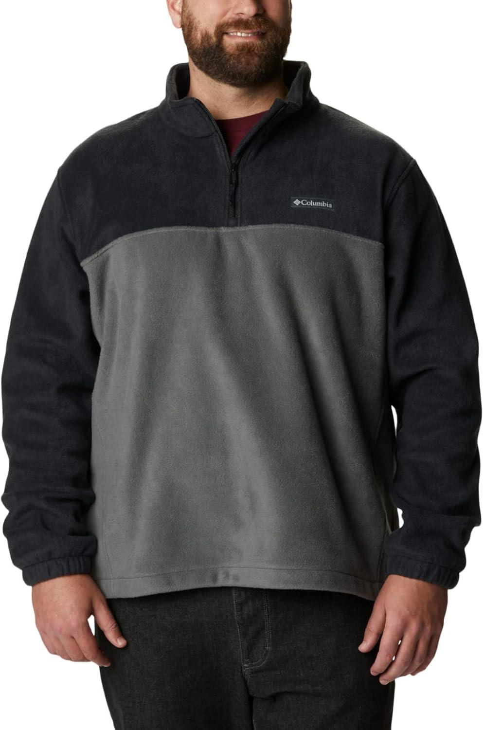 imageColumbia Mens Steens Mountain Half Zip FleeceCity GreyShark