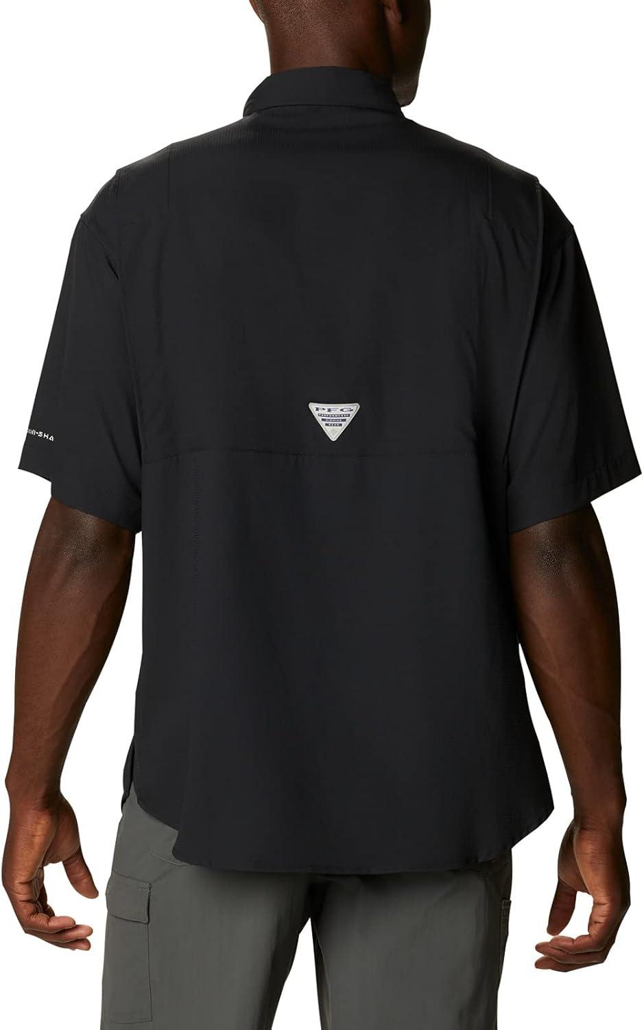 imageColumbia Mens Tamiami II Short Sleeve ShirtBlackRealtree Edge