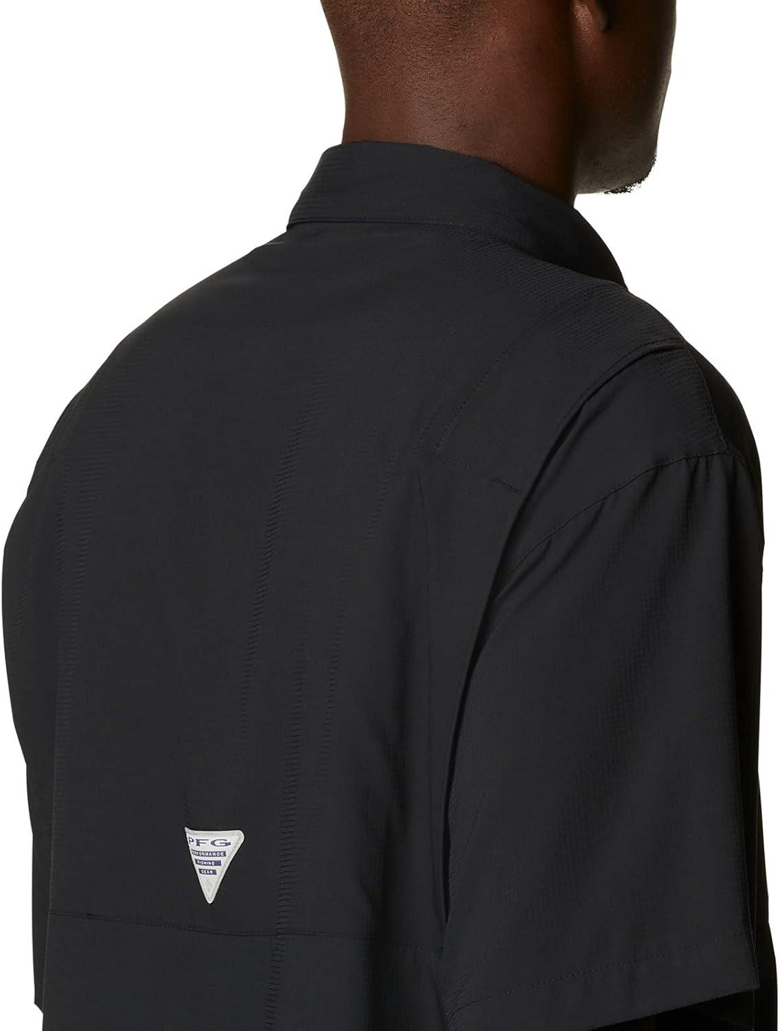 imageColumbia Mens Tamiami II Short Sleeve ShirtBlackRealtree Edge