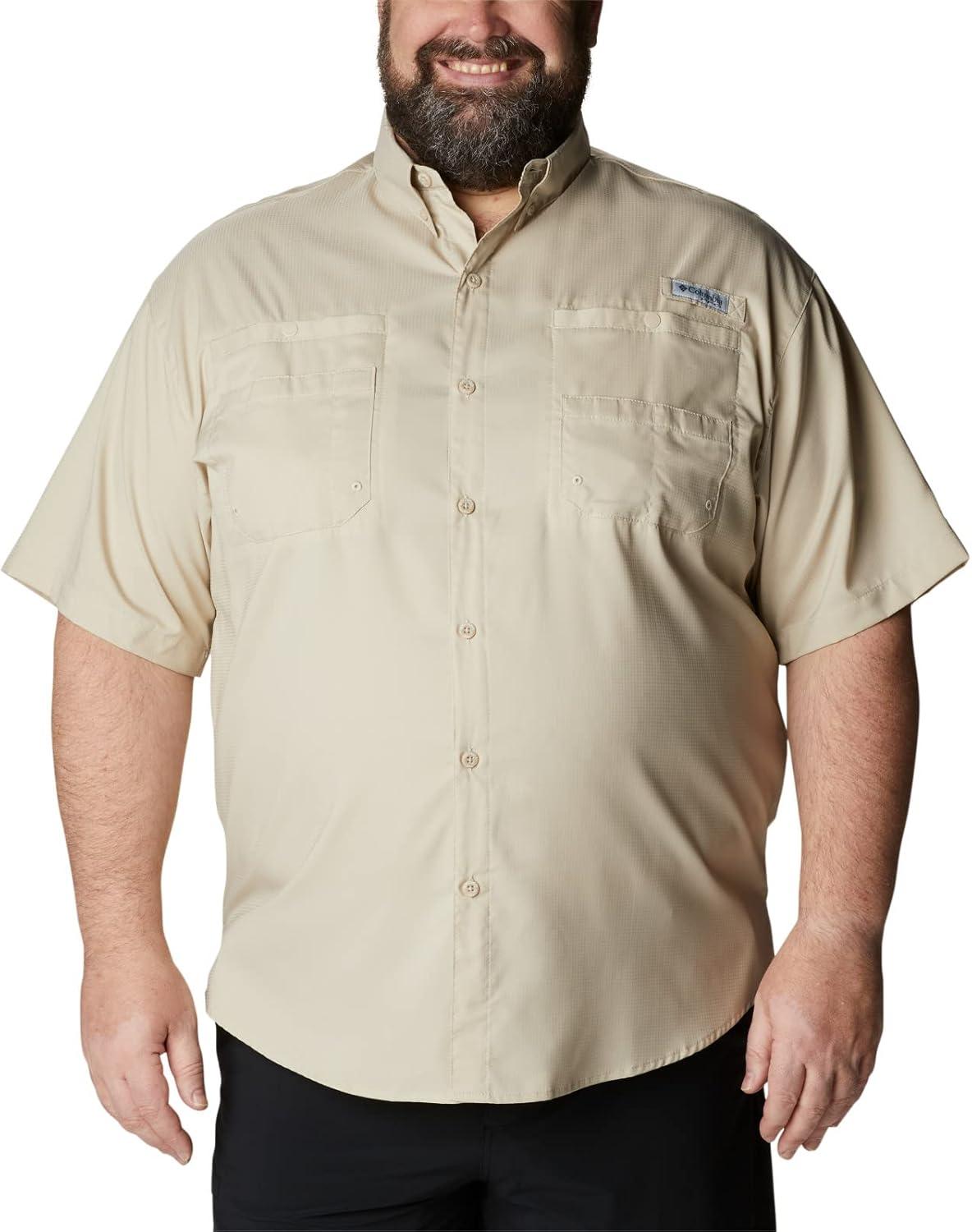 imageColumbia Mens Tamiami II Short Sleeve ShirtFossilRealtree Edge