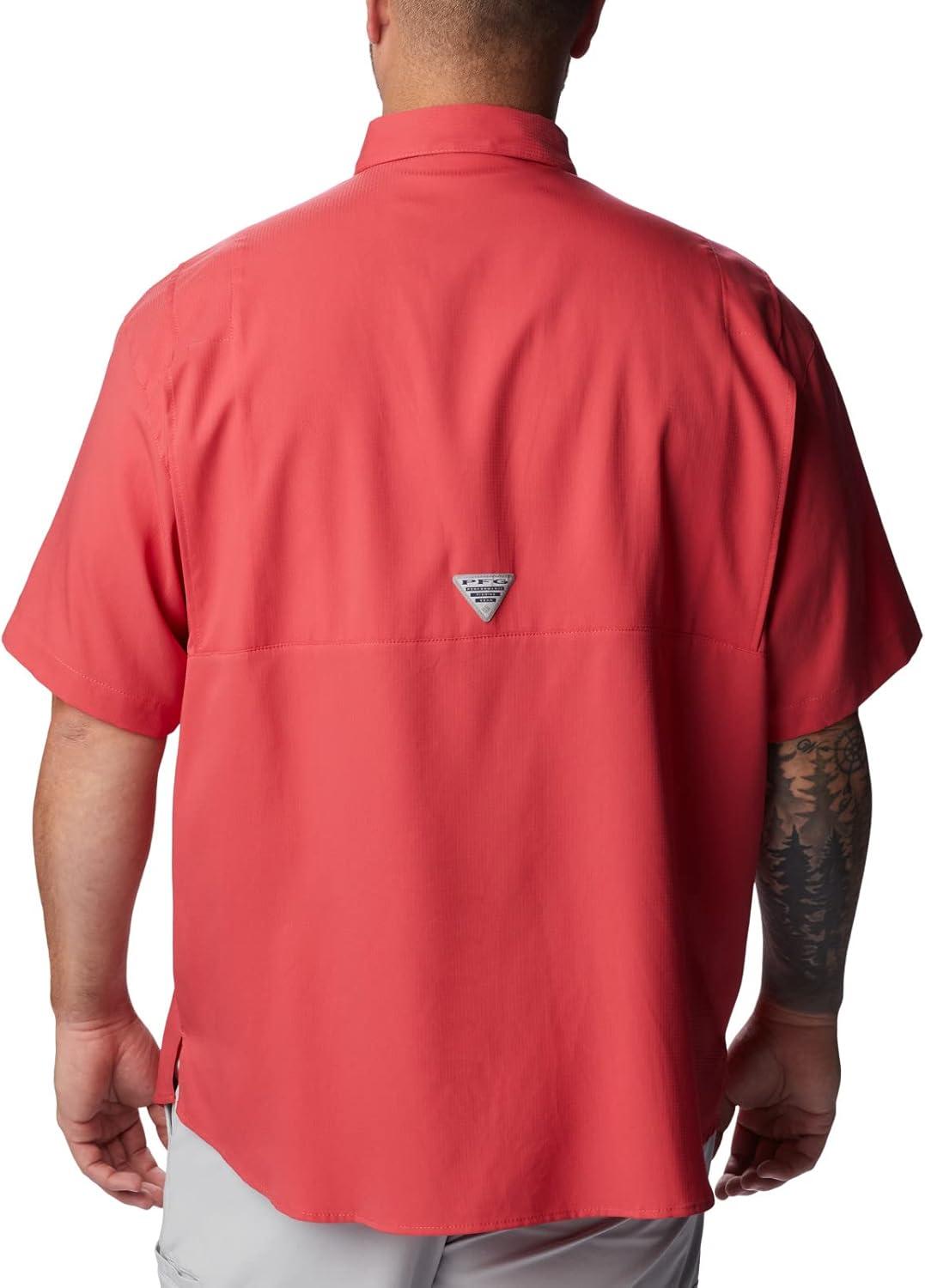 imageColumbia Mens Tamiami II Short Sleeve ShirtSunset Red