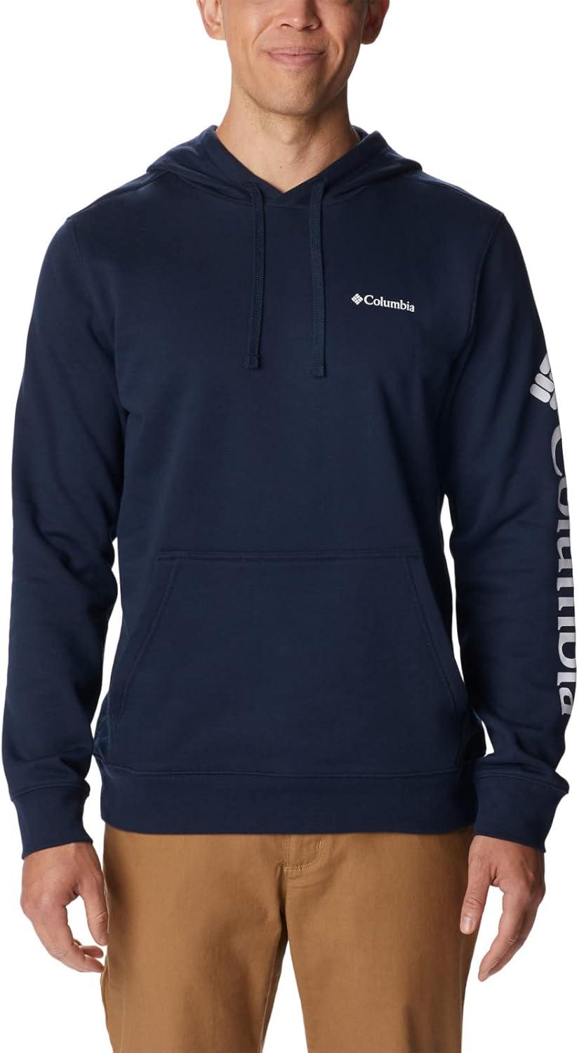 imageColumbia Mens Trek HoodieCollegiate NavyCsc Sleeve Logo
