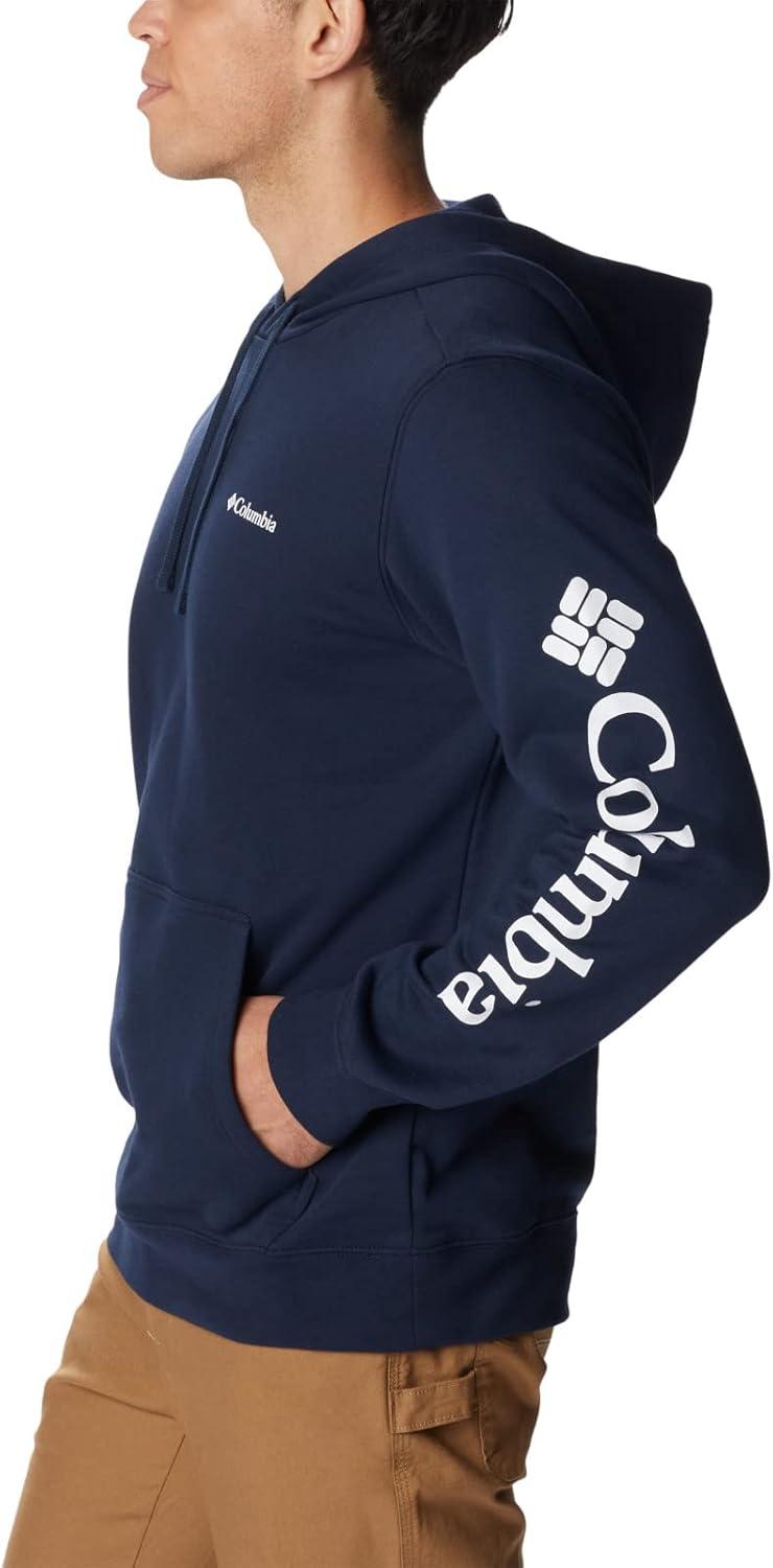 imageColumbia Mens Trek HoodieCollegiate NavyCsc Sleeve Logo