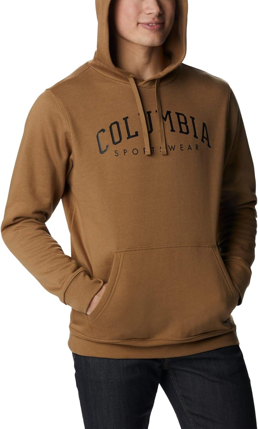 imageColumbia Mens Trek HoodieDeltaCsc Arched Brand Logo