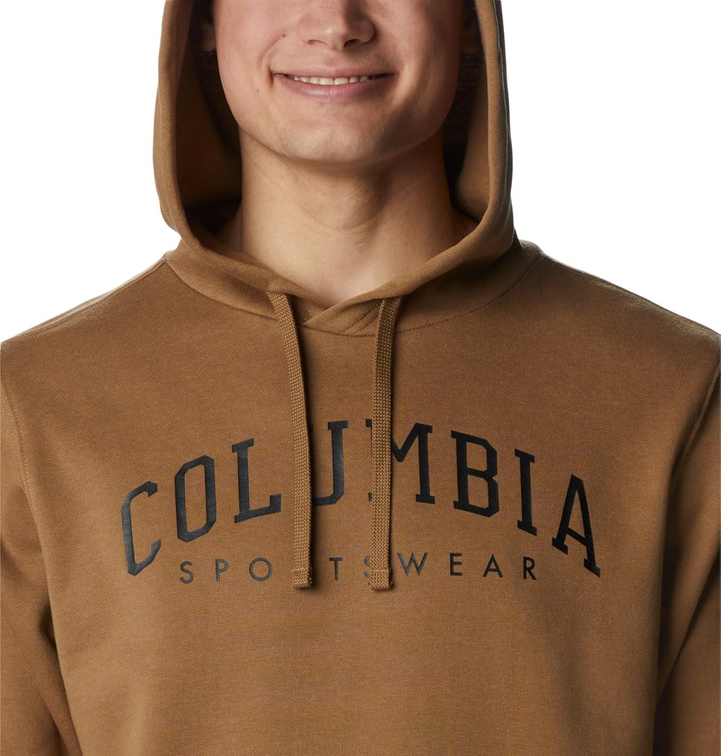 imageColumbia Mens Trek HoodieDeltaCsc Arched Brand Logo