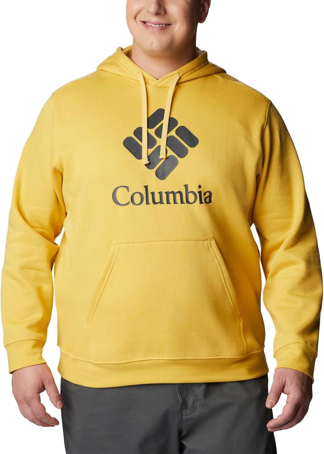 imageColumbia Mens Trek HoodieGolden NuggetCsc Stacked Graphic
