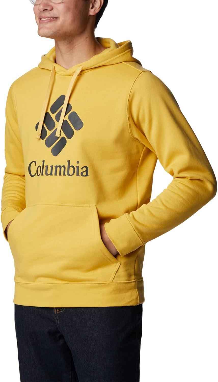 imageColumbia Mens Trek HoodieGolden NuggetCsc Stacked Graphic