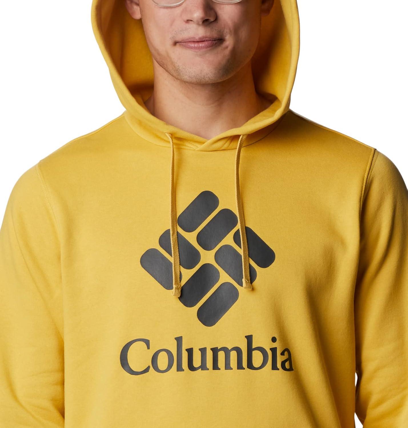 imageColumbia Mens Trek HoodieGolden NuggetCsc Stacked Graphic