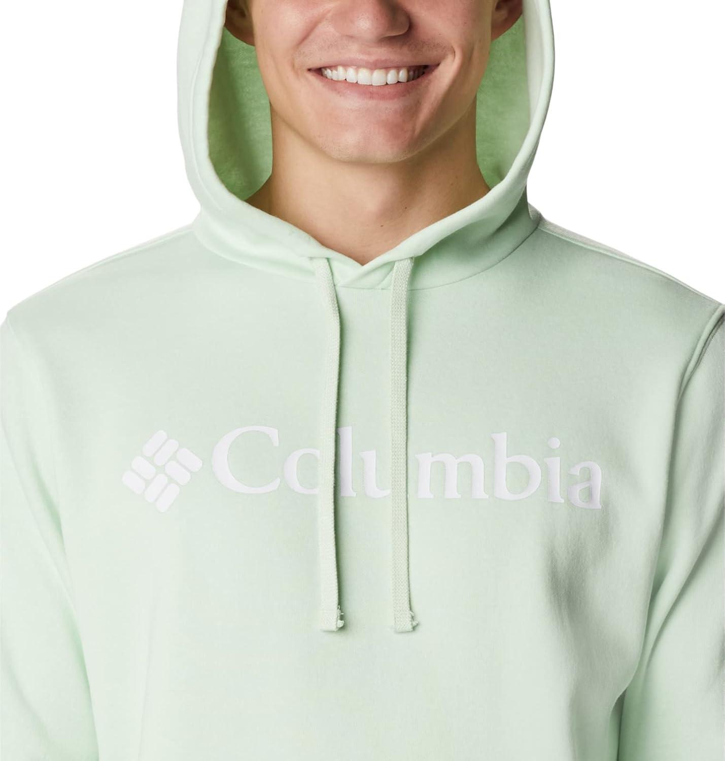imageColumbia Mens Trek HoodieIce GreenCsc Branded Logo
