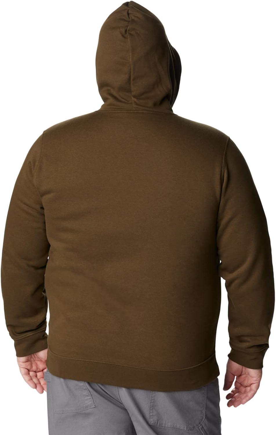 imageColumbia Mens Trek HoodieOlive GreenCsc Stacked Logo