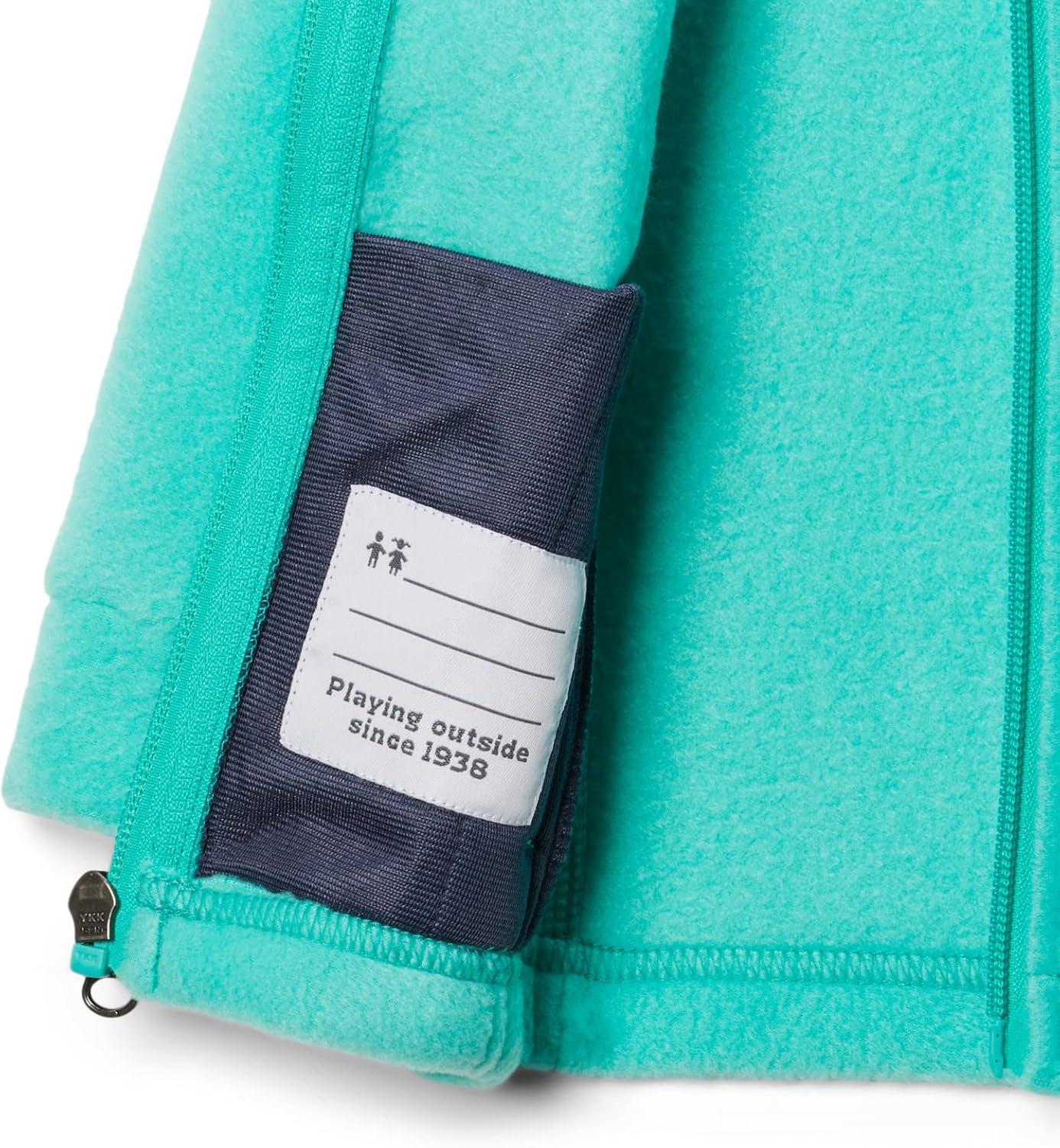 imageColumbia UnisexBaby Benton Springs Fleece JacketElectric Turquoise