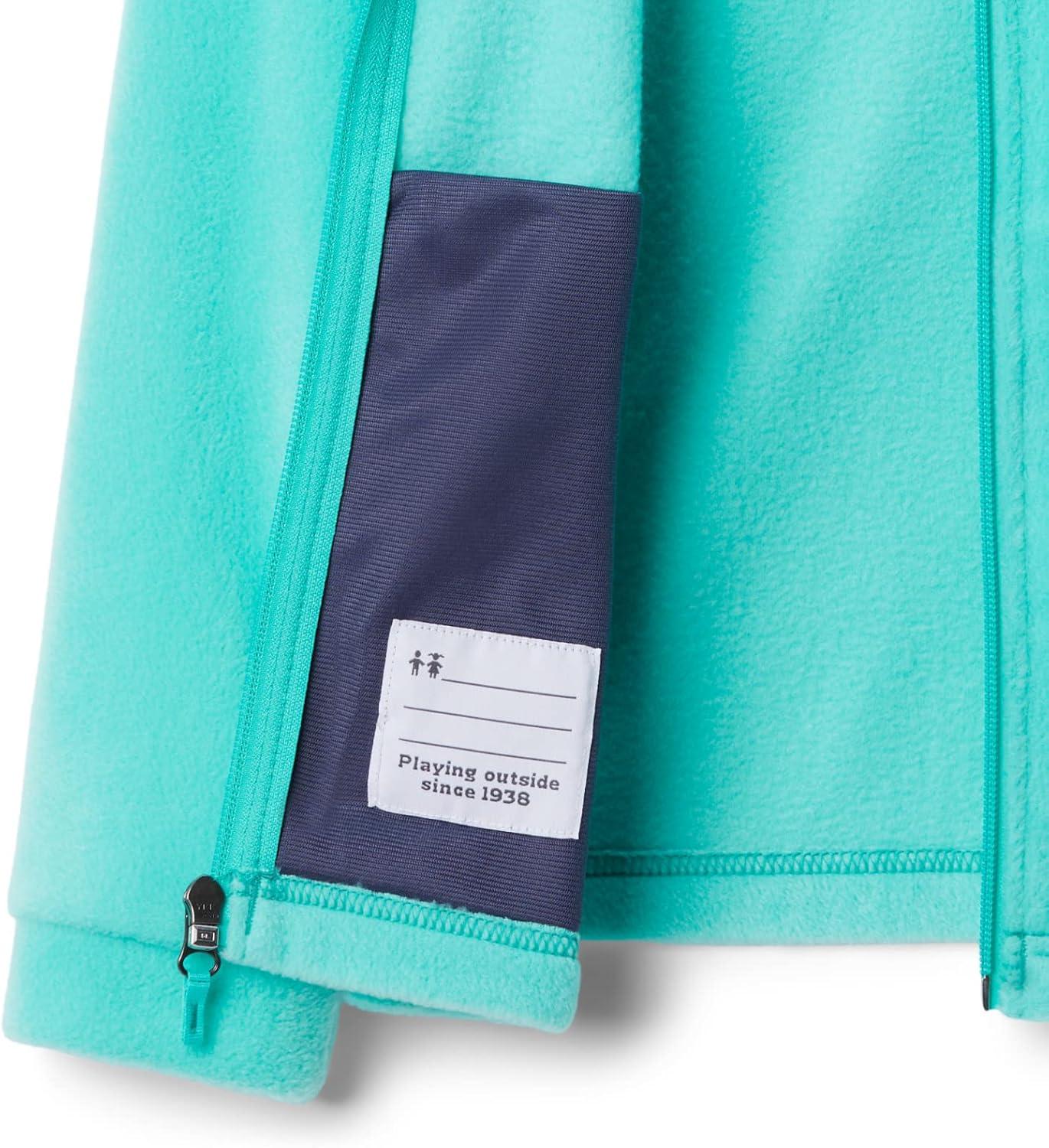 imageColumbia UnisexBaby Benton Springs Fleece JacketElectric Turquoise